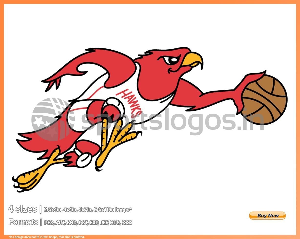 Atlanta Hawks - Wordmark Logo (2020) - Basketball Sports Vector