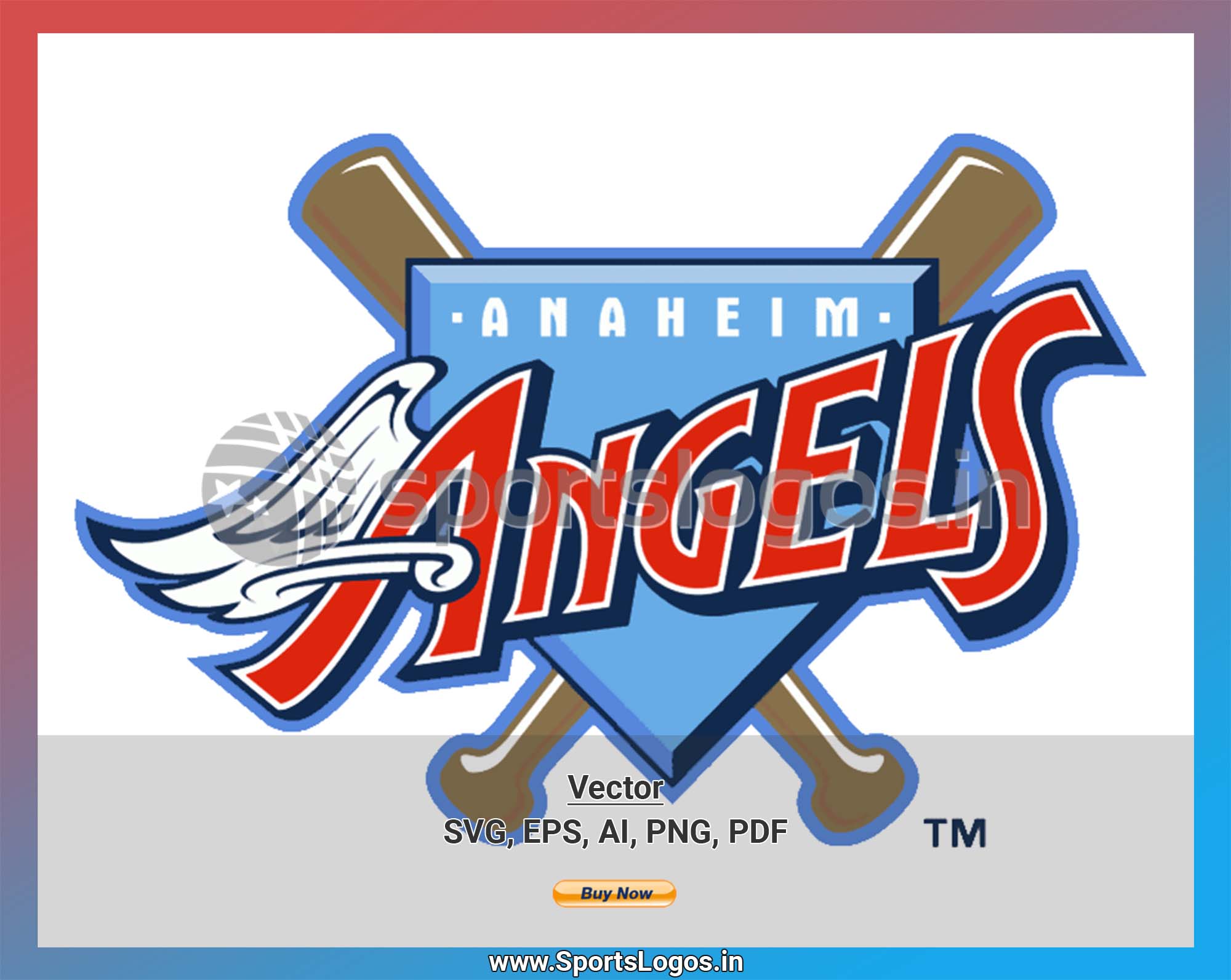 Anaheim Angels - Baseball Sports Vector SVG Logo in 5 formats