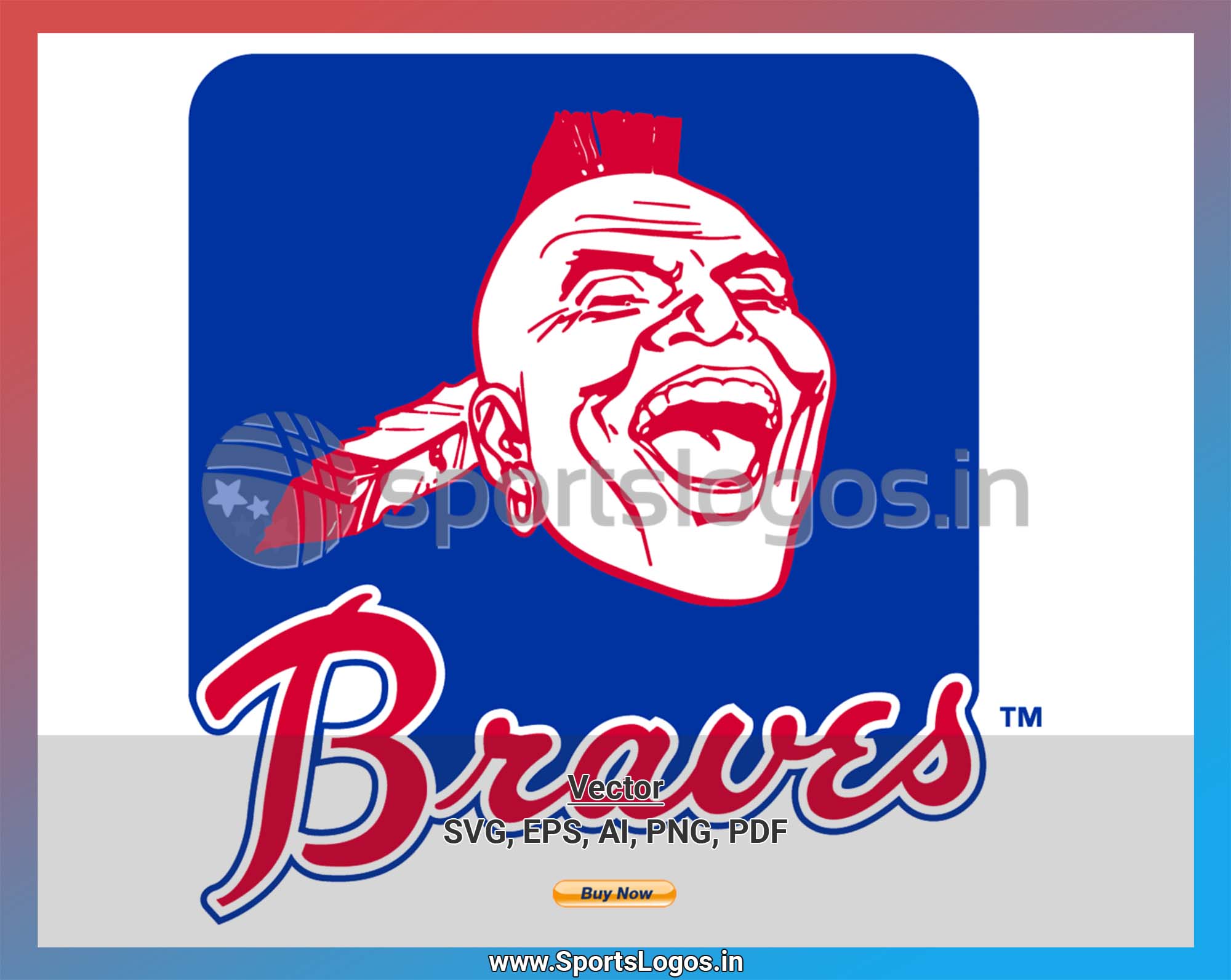 Atlanta Braves - 1966-1984, National League, Baseball Sports Vector / SVG  Logo in 5 formats