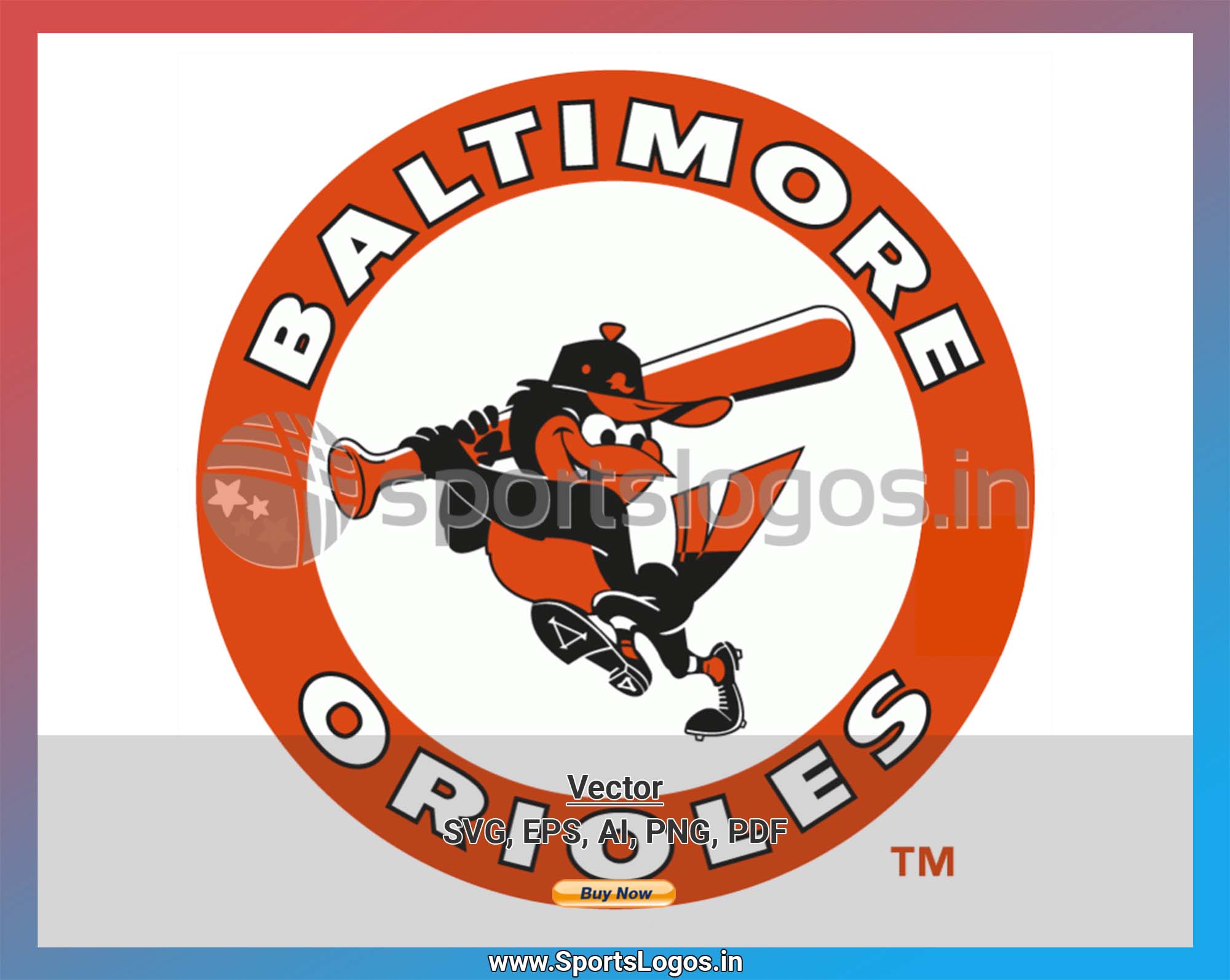 Baltimore Orioles Text Logo Clip Art @