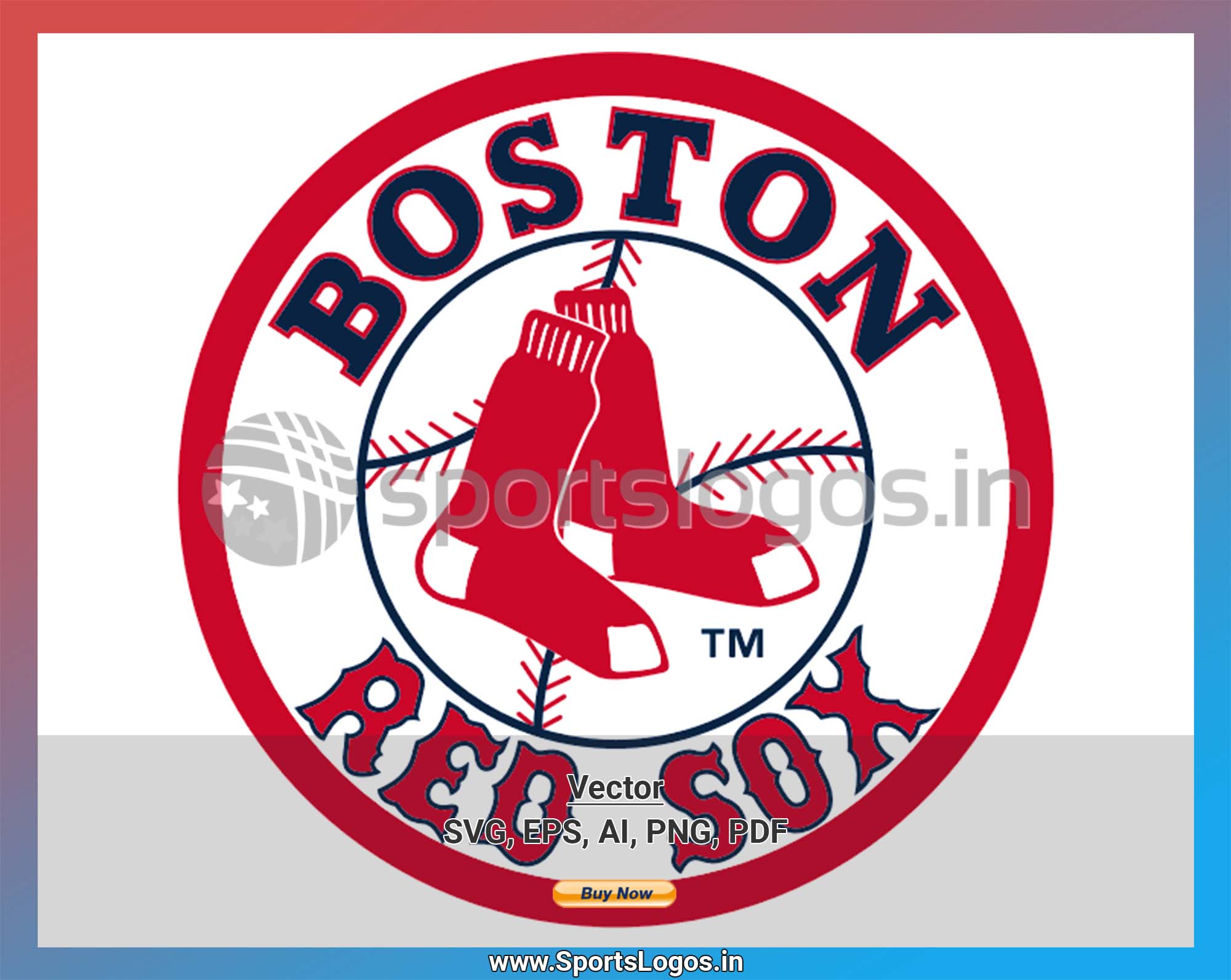 Boston Red Sox - Baseball Sports Vector SVG Logo in 5 formats