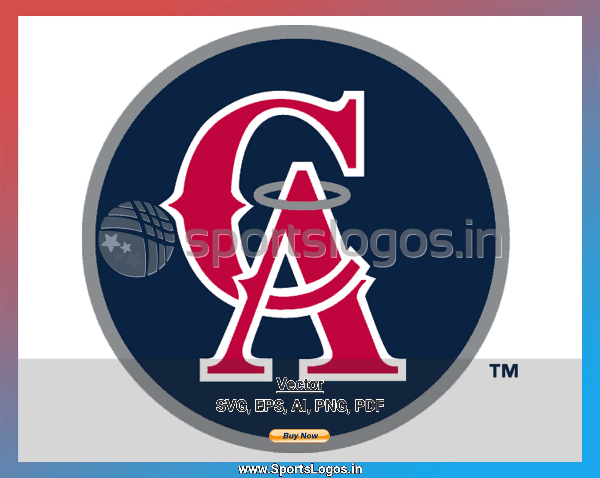 California Angels Baseball Sports Vector Svg Logo In 5 Formats Spln000637 Sports Logos Embroidery Vector For Nfl Nba Nhl Mlb Milb And More