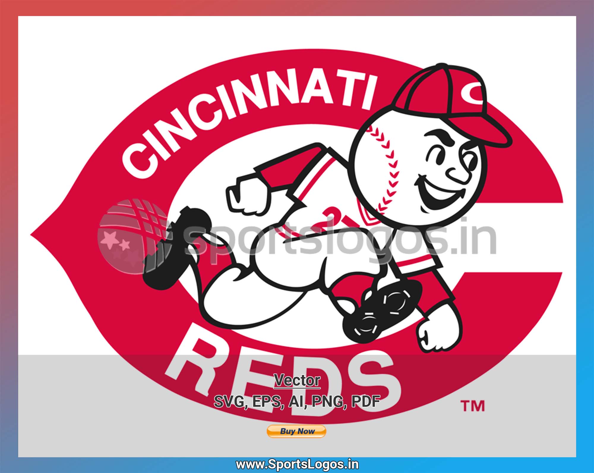 Cincinnati Reds svg, Cincinnati svg, MLB svg, Clipart, Instant Download