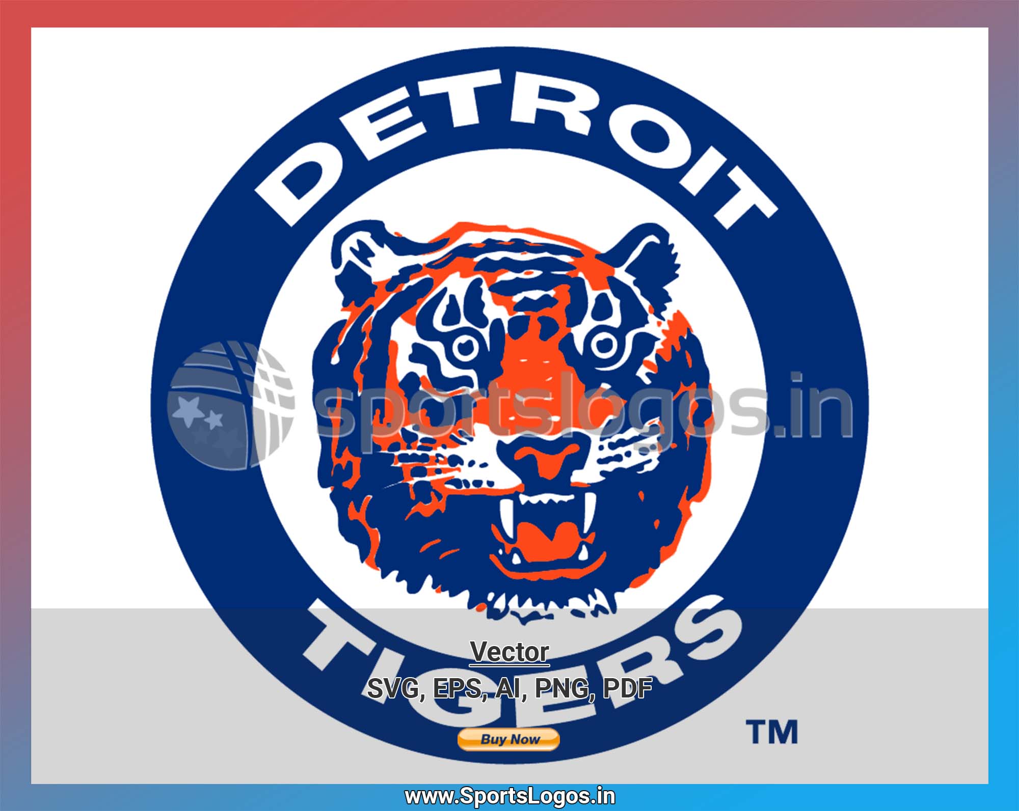 Detroit Tigers - Baseball Sports Vector SVG Logo in 5 formats - SPLN001212  • Sports Logos - Embroidery & Vector for NFL, NBA, NHL, MLB, MiLB, and more!