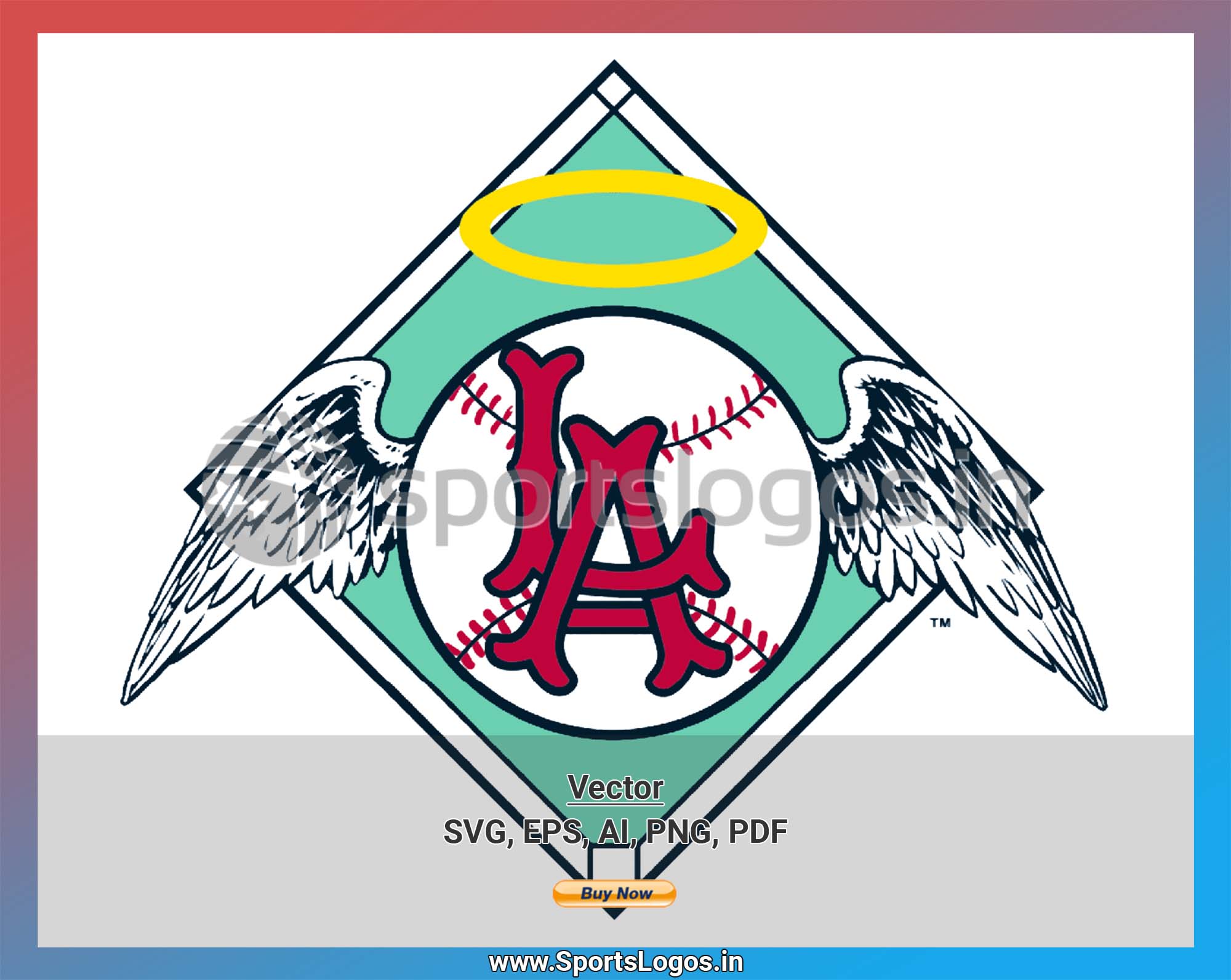 Los Angeles Angels - Baseball Sports Vector SVG Logo in 5 formats