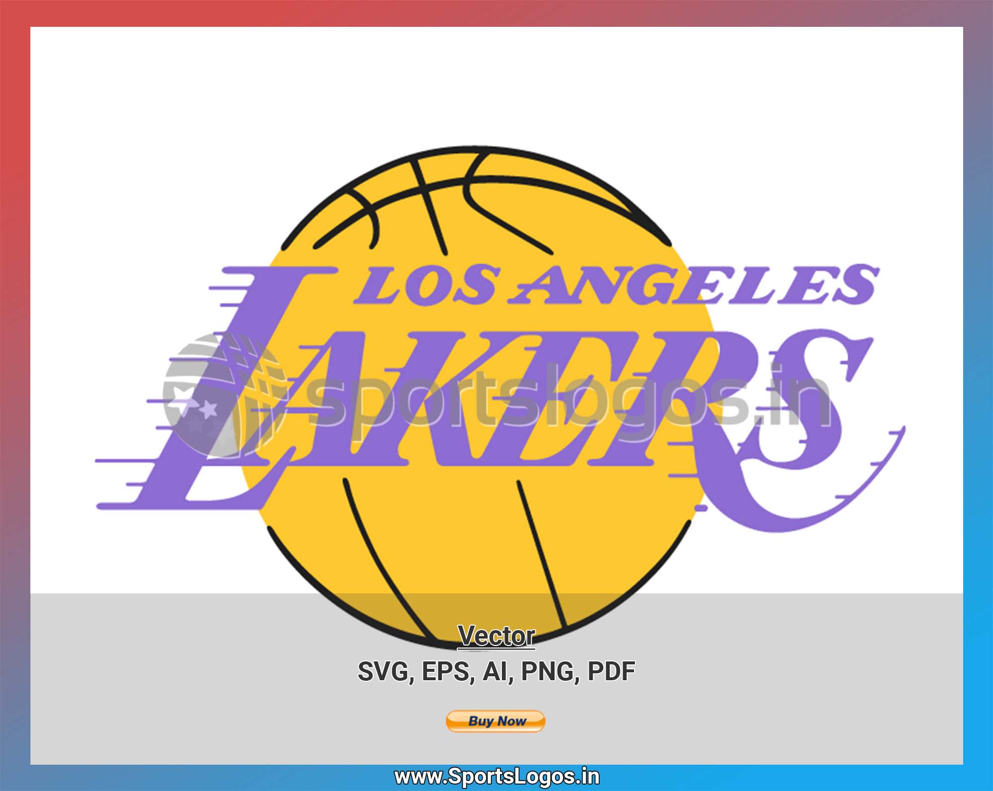 Los Angeles Lakers Basketball Sports Vector Svg Logo In 5 Formats Spln002439 Sports Logos Embroidery Vector For Nfl Nba Nhl Mlb Milb And More