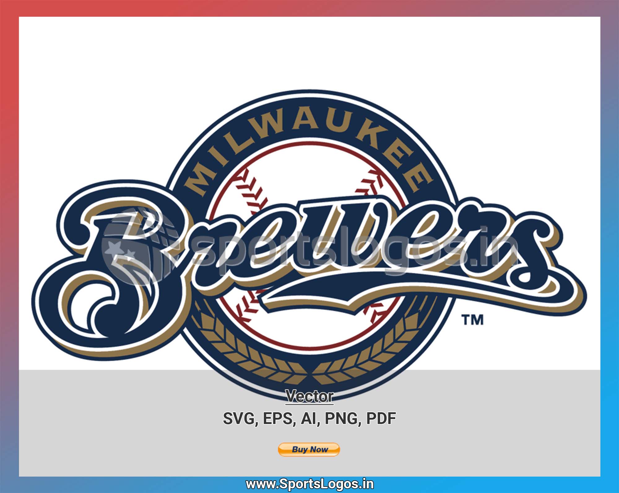 Milwaukee Brewers - Baseball Sports Vector SVG Logo in 5 formats ...