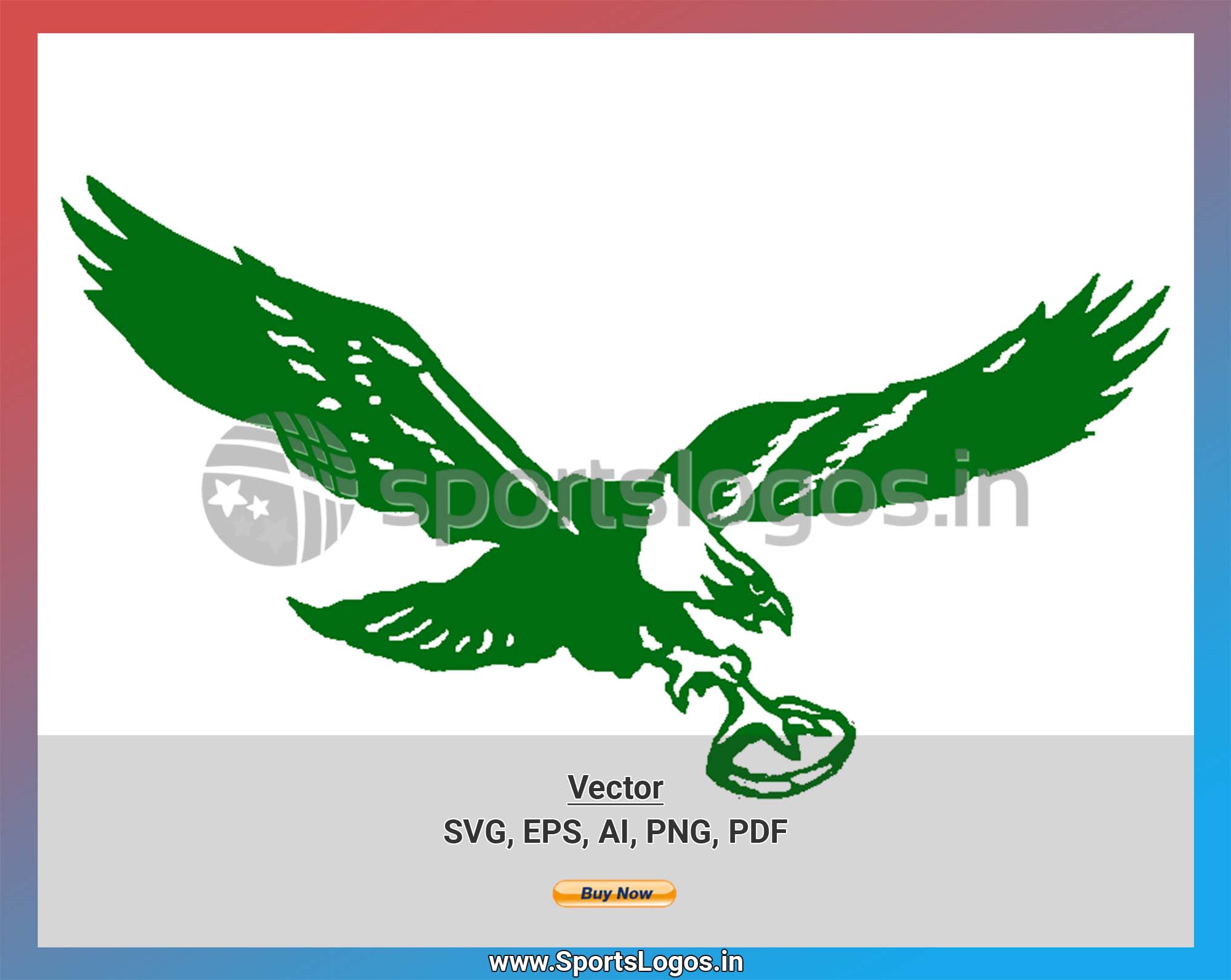 Philadelphia Eagles - 1948-1968, National Football League, Football Sports  Vector / SVG Logo in 5 formats