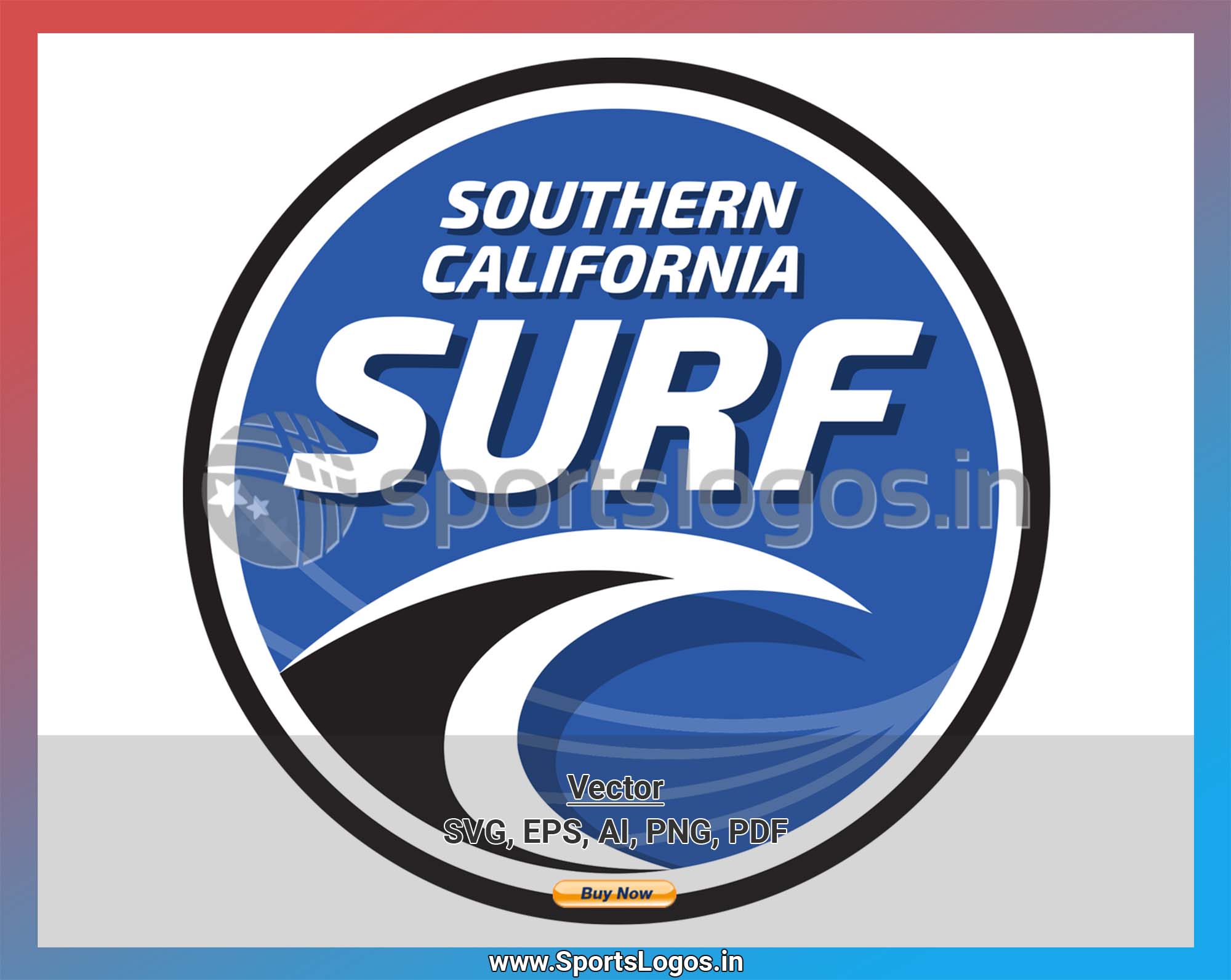 SoCal Surf 2015, Premier Development League, Soccer Sports Vector