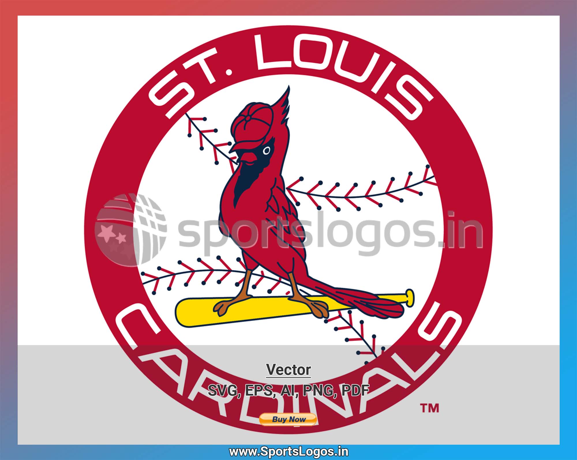 St. Louis Cardinals - Baseball Sports Vector SVG Logo in 5 formats - SPLN004194 • Sports Logos ...