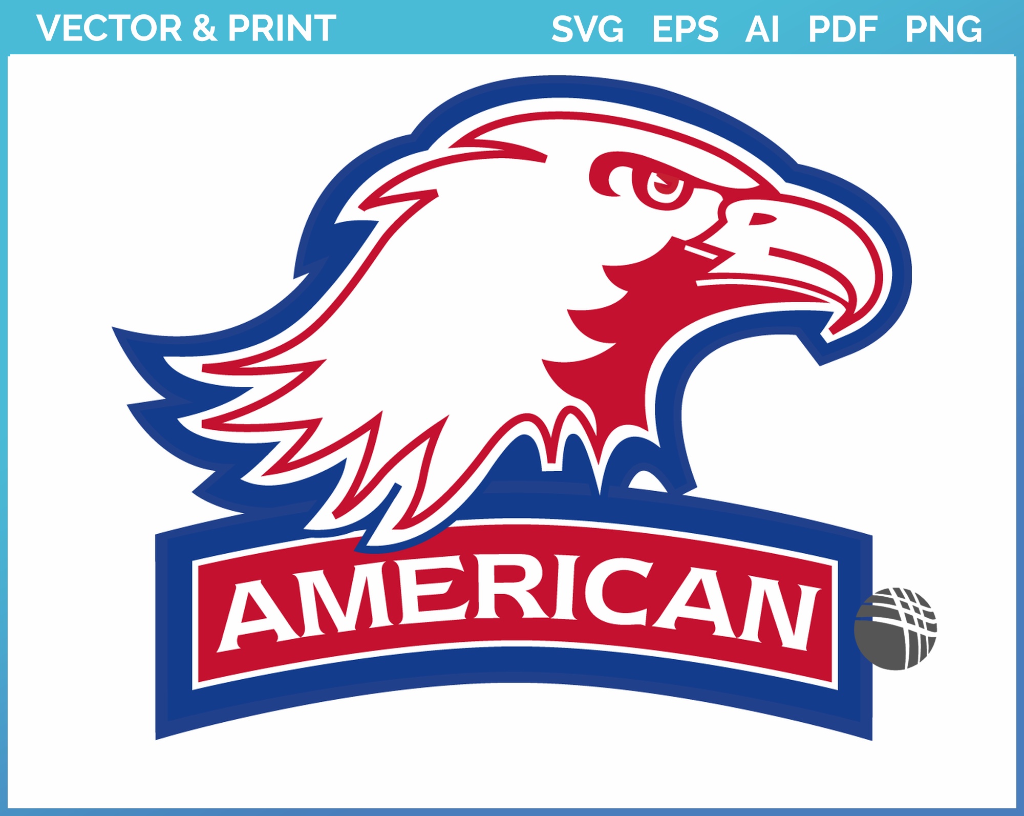 American Eagles - Alternate Logo (2010) - College Sports Vector SVG ...