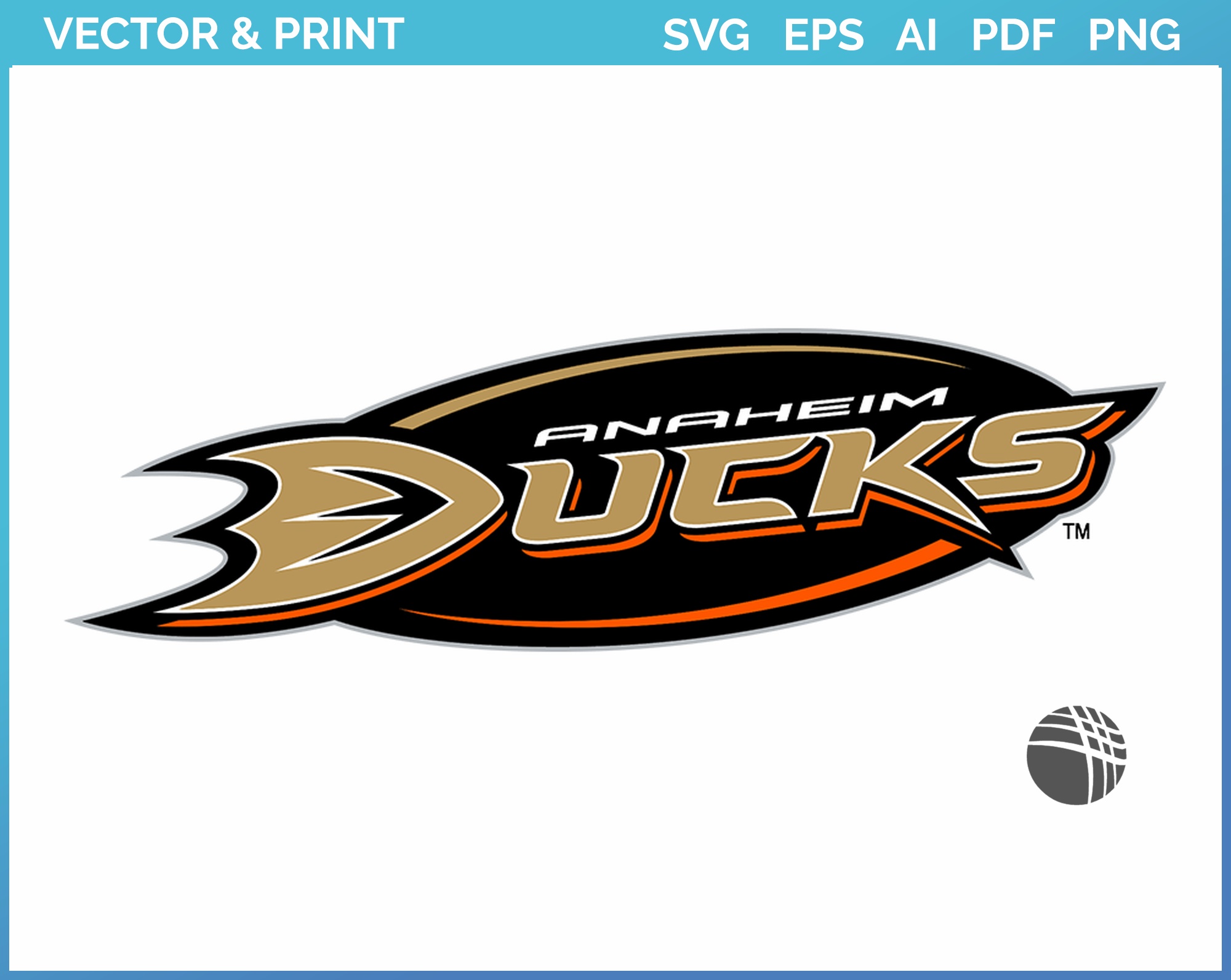 Wholesale Professional Custom Team Logo Purple Anaheim Ducks Blank