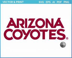 Arizona Coyotes - Wordmark Logo (2015) - Hockey Sports Vector SVG Logo ...