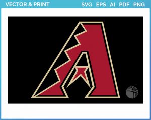 Arizona Diamondbacks - Jersey Logo (2007) - Baseball Sports Vector SVG ...