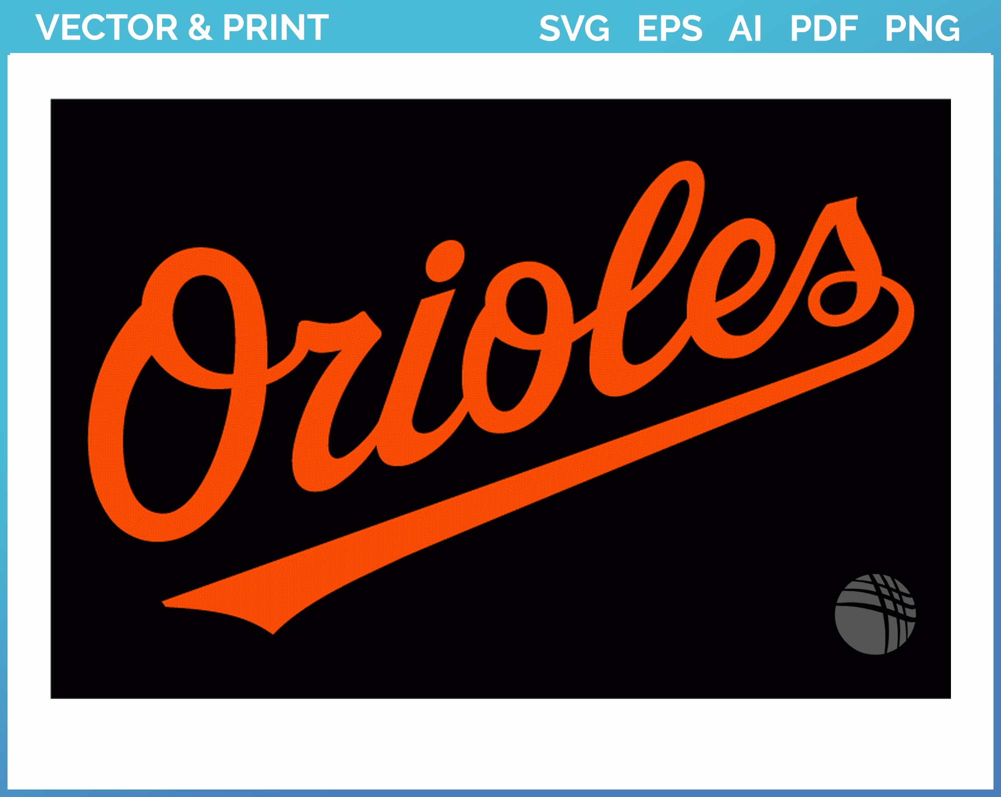 Baltimore Orioles - Jersey Logo (2000) - Baseball Sports Vector SVG Logo in  5 formats