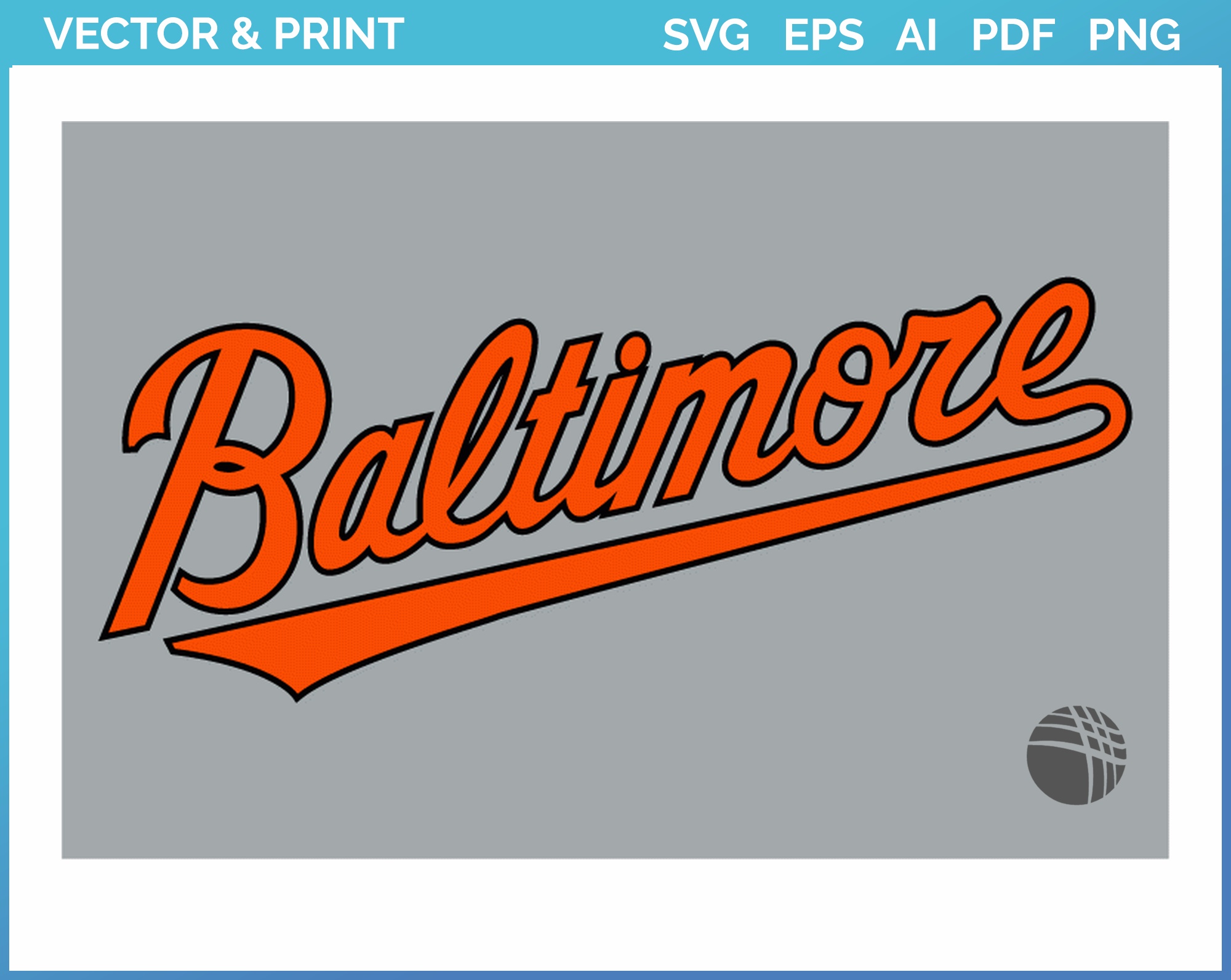 Baltimore Orioles - Jersey Logo (2012) - Baseball Sports Vector SVG Logo in  5 formats
