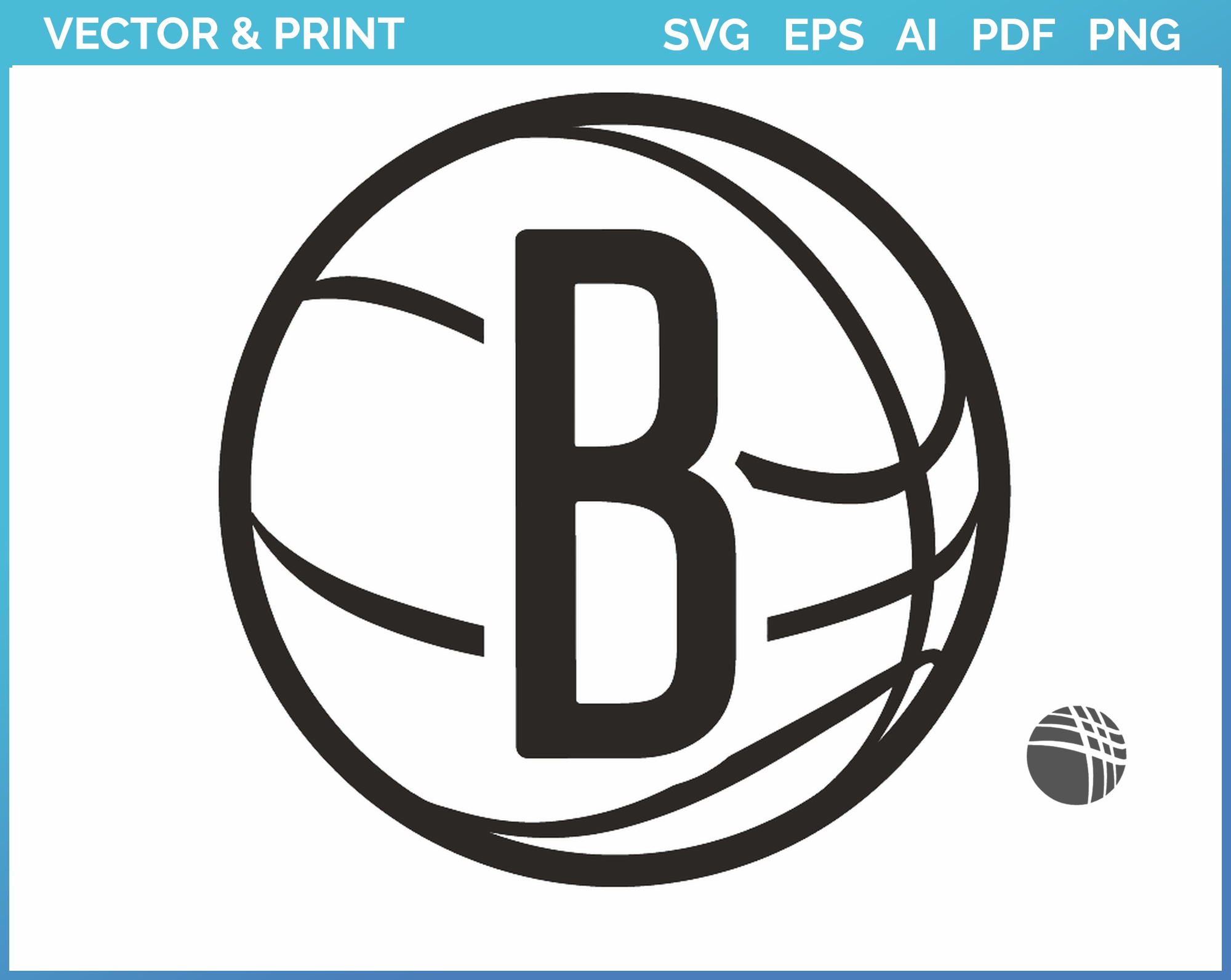 Brooklyn Nets Logo PNG Vector (AI) Free Download