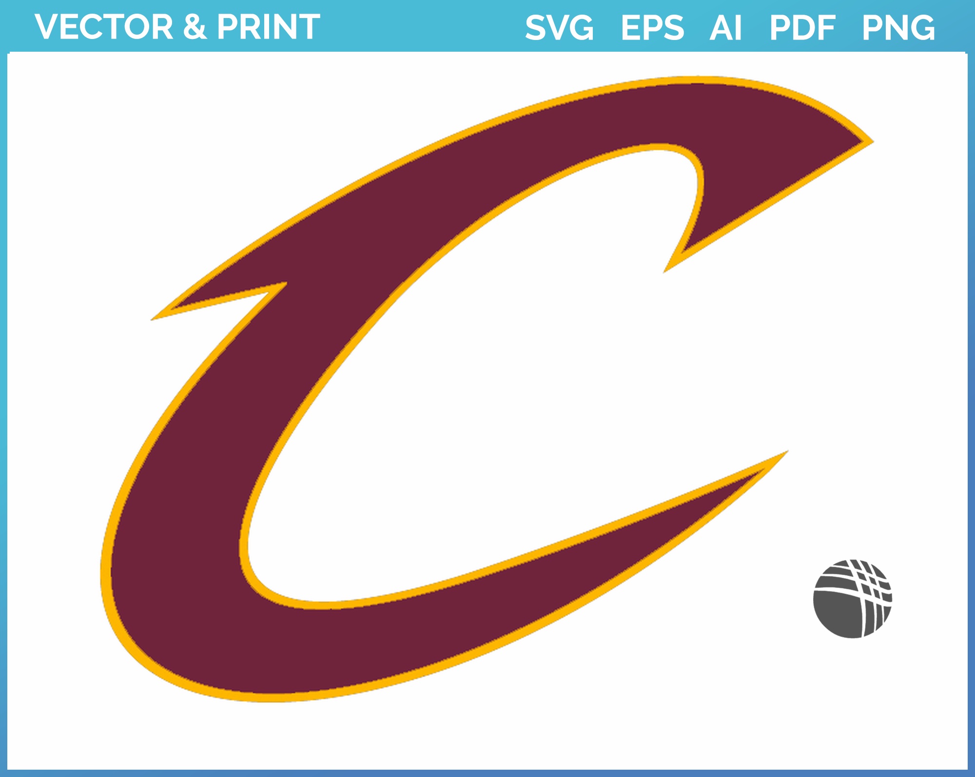 Cleveland Cavaliers Logo SVG - Free Sports Logo Downloads