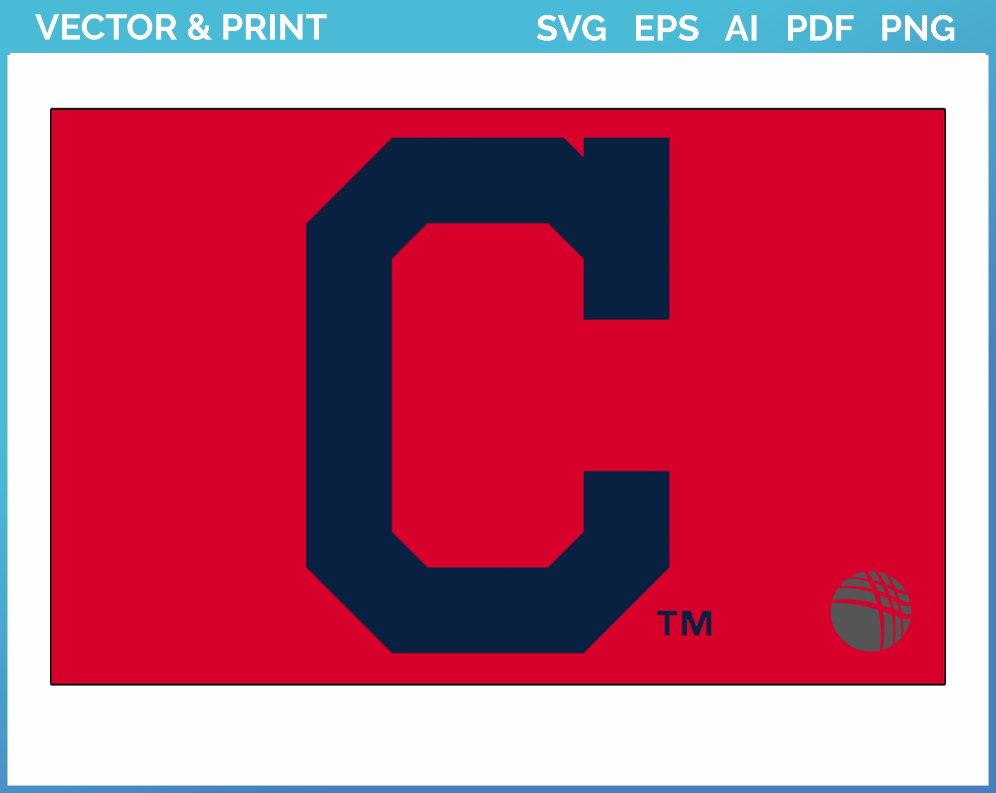 Cleveland Indians - Baseball Sports Vector SVG Logo in 5 formats -  SPLN000930 • Sports Logos - Embroidery & Vector for NFL, NBA, NHL, MLB,  MiLB, and more!