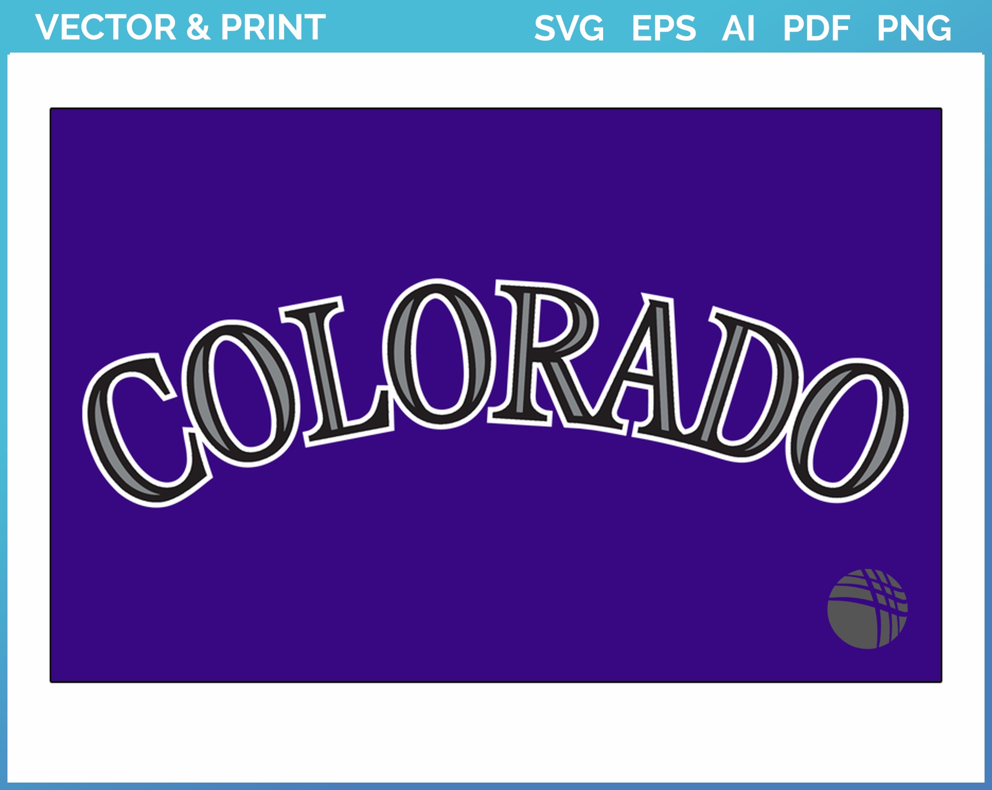 Colorado Rockies - Jersey Logo (2017) - Baseball Sports Vector SVG Logo in  5 formats