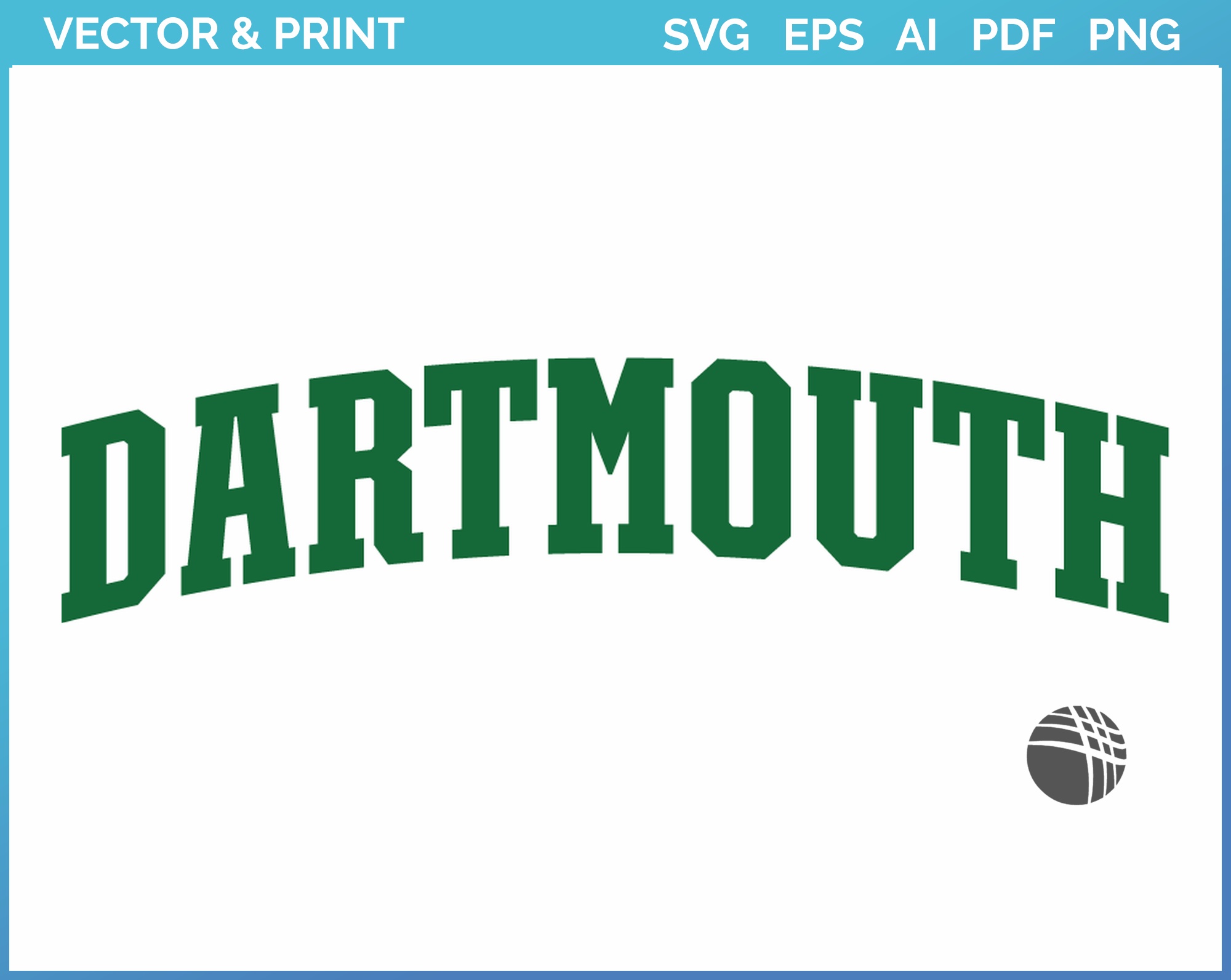 big green dartmouth college logo