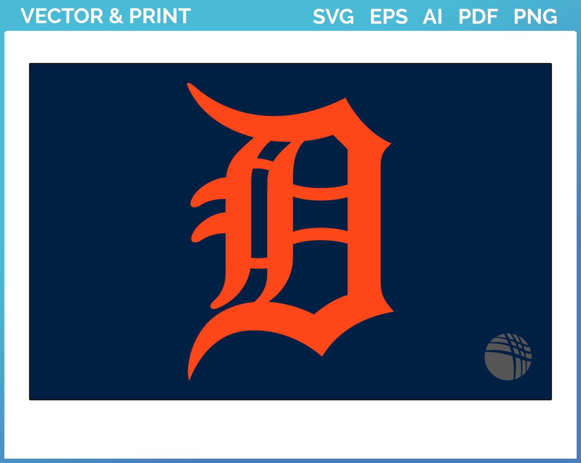 Detroit Tigers - Cap Logo (1998) - Baseball Sports Vector SVG Logo
