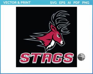 Fairfield Stags - Alternate Logo (2002) - College Sports Vector SVG Logo in 5 formats - SPLN006834