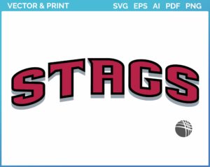 Fairfield Stags - Wordmark Logo (2002) - College Sports Vector SVG Logo in 5 formats - SPLN006848