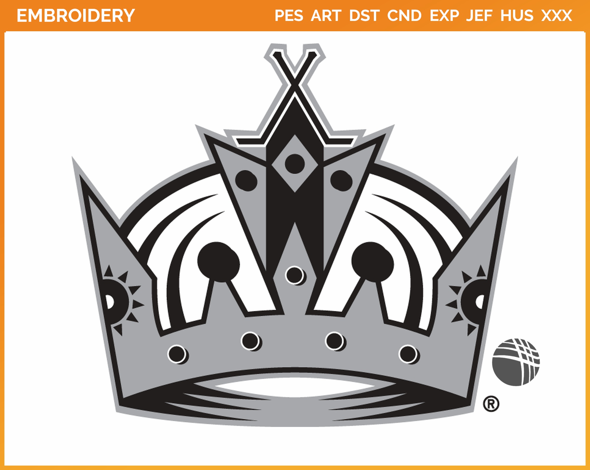 The Gallery For Gt Nhl Hockey Team Logos Nhl Logo Nj - Los Angeles Kings  Concept, HD Png Download - vhv