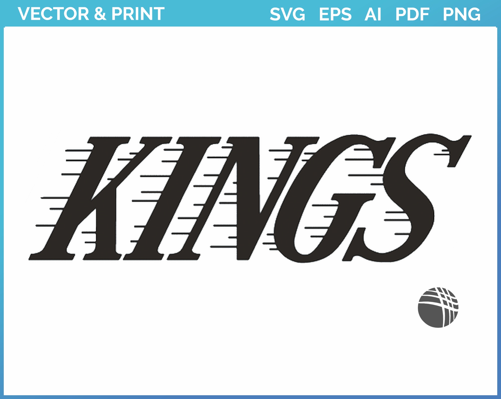 Los Angeles Kings Svg NHL National Hockey League Team Svg Logo