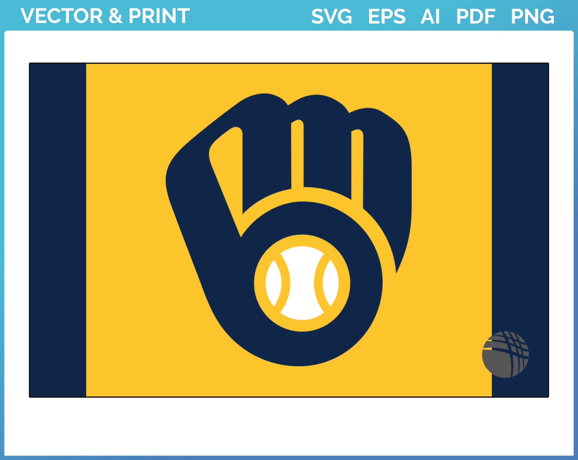Milwaukee Brewers - Cap Logo (2020) - Baseball Sports Vector SVG