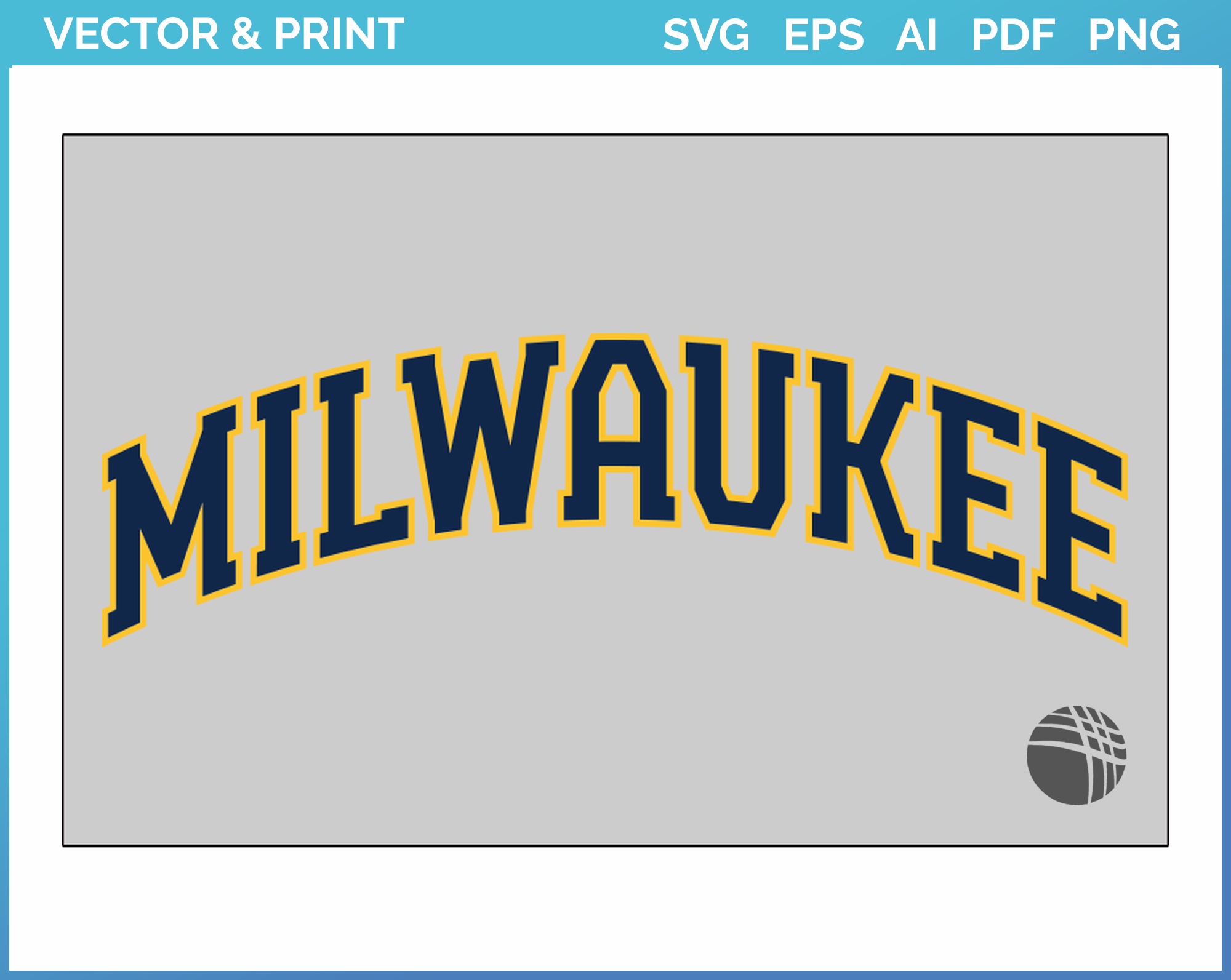 Milwaukee Brewers - Jersey Logo (2020) - Baseball Sports Vector SVG Logo in  5 formats