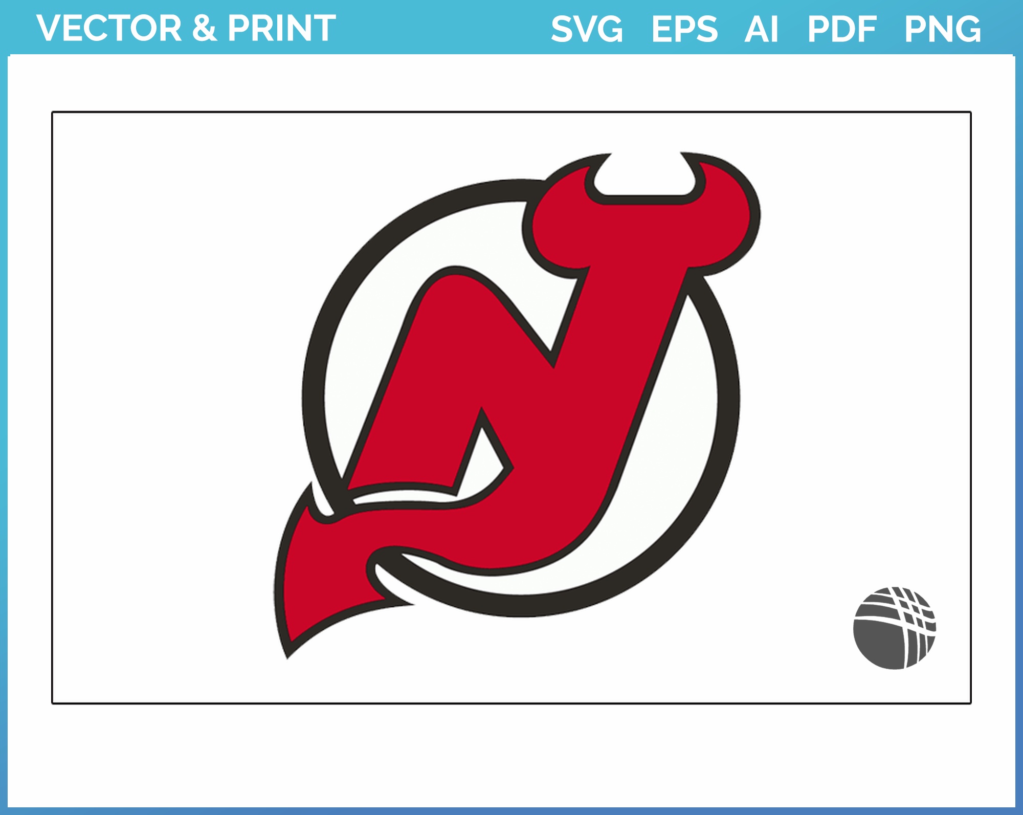 New Jersey Devils - Jersey Logo (1999) - Hockey Sports Vector SVG Logo in 5  formats