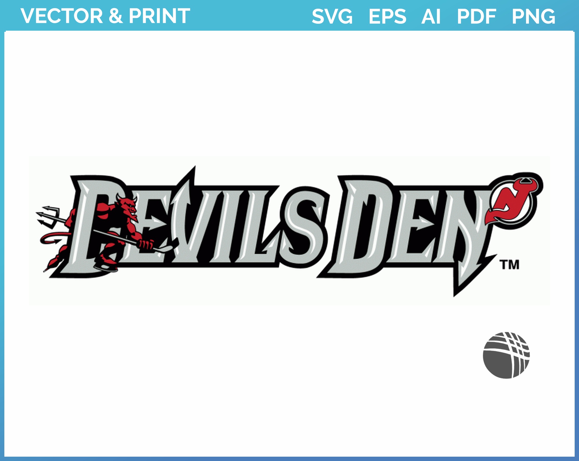 New Jersey Devils Logo SVG, Jersey Devils Logo PNG, Devils N