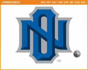 New Orleans Privateers - Alternate Logo (2013) - College Sports Embroidery Logo in 4 sizes & 8 formats - SPLN007851