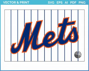 New York Mets - Jersey Logo (2015) - Baseball Sports Vector SVG Logo in ...