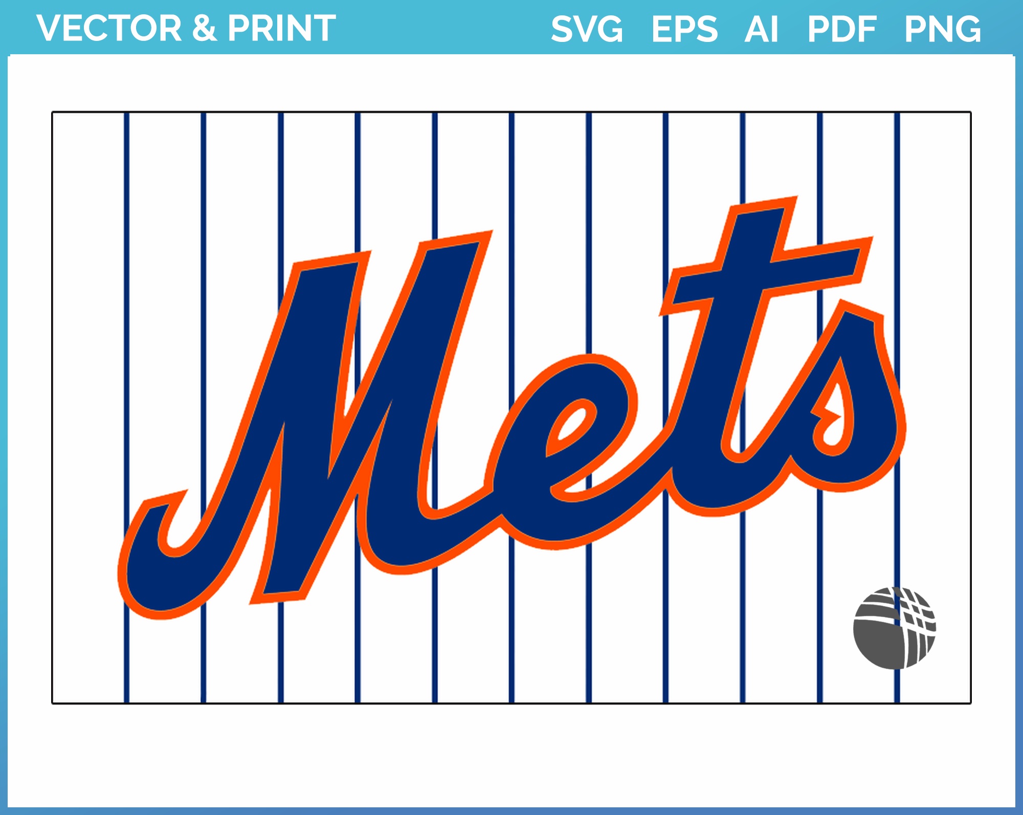 New York Mets - Jersey Logo (2015) - Baseball Sports Vector SVG Logo in 5  formats