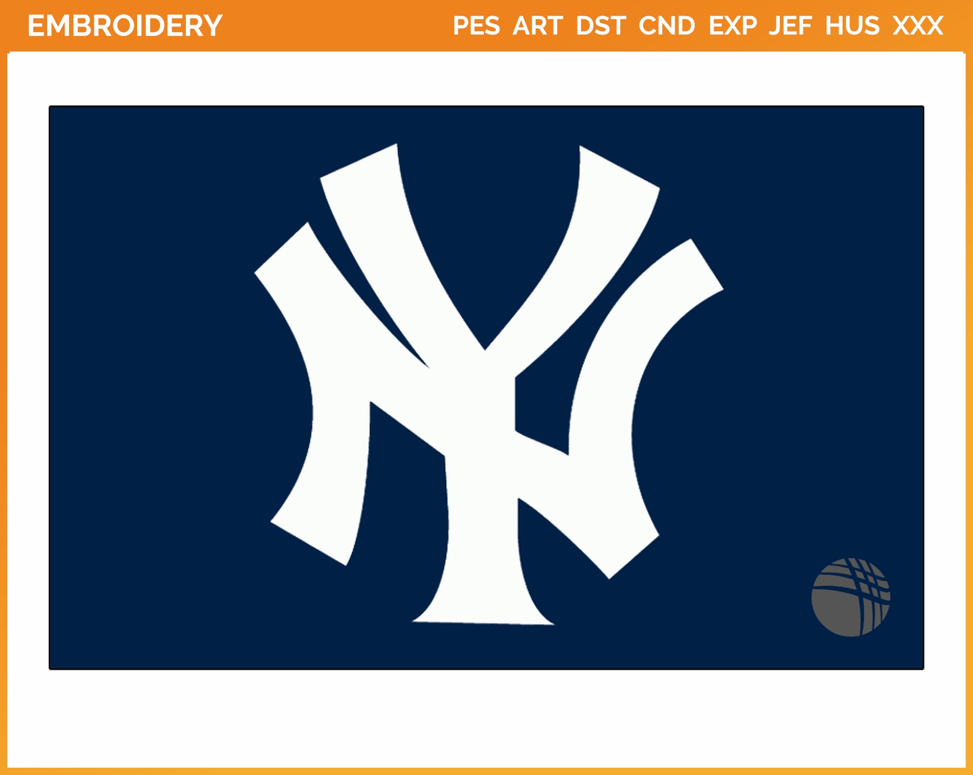 New York Yankees Cap logo in vector .EPS, .AI, .SVG, .CDR formats