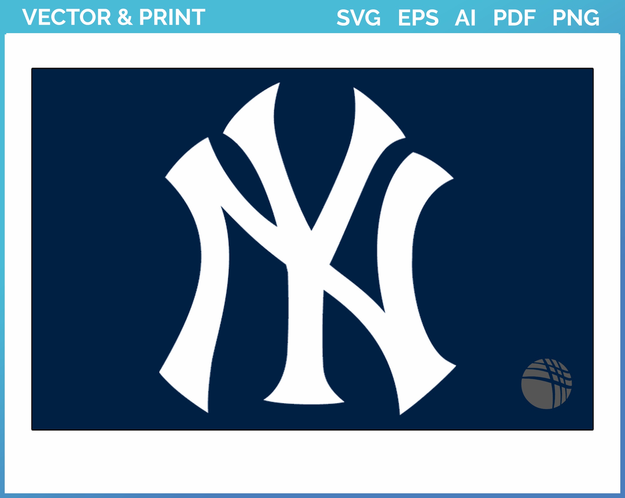 New York Yankees - Cap Logo (1949) - Baseball Sports Vector SVG Logo in 5  formats