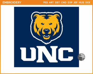 Northern Colorado Bears - Alternate Logo (2015) - College Sports Embroidery Logo in 4 sizes & 8 formats - SPLN008056