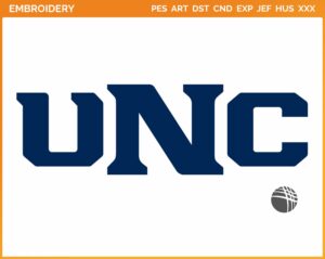 Northern Colorado Bears - Secondary Logo (2015) - College Sports Embroidery Logo in 4 sizes & 8 formats - SPLN008054