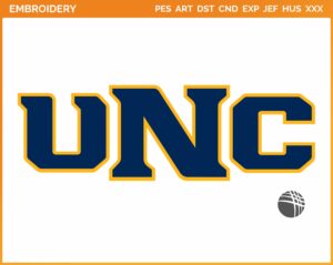 Northern Colorado Bears - Wordmark Logo (2015) - College Sports Embroidery Logo in 4 sizes & 8 formats - SPLN008066