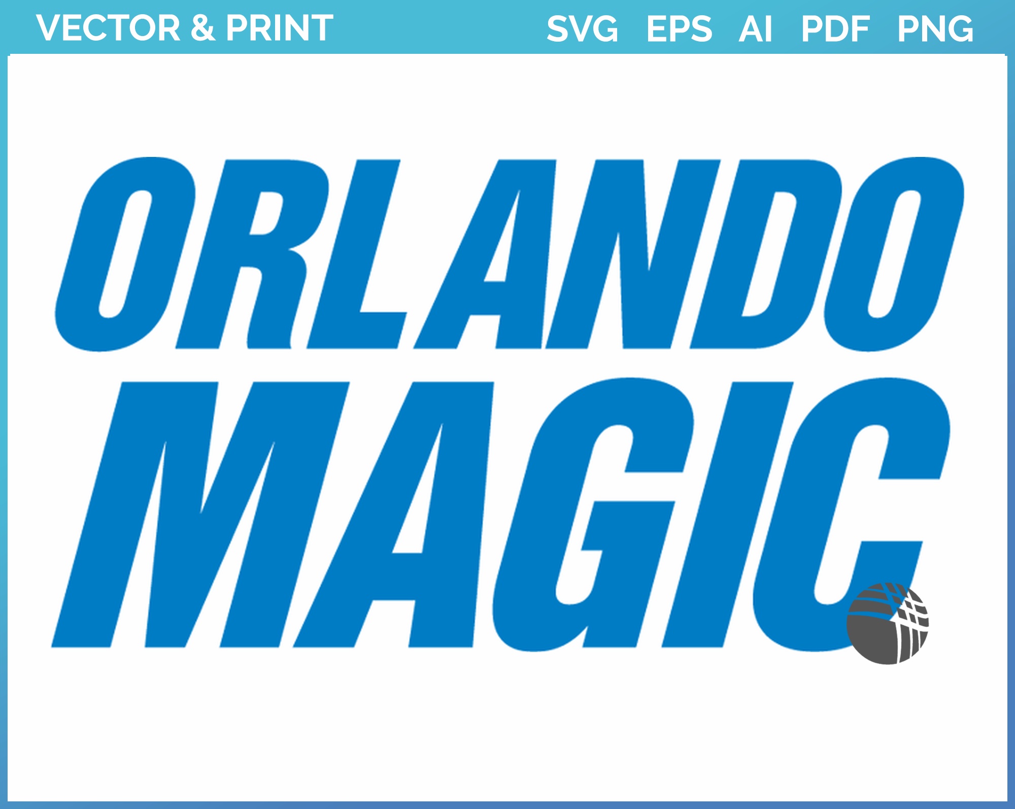 Orlando Magic - 2000/01-2009/10, National Basketball Association,  Basketball Sports Vector / SVG Logo in 5 formats