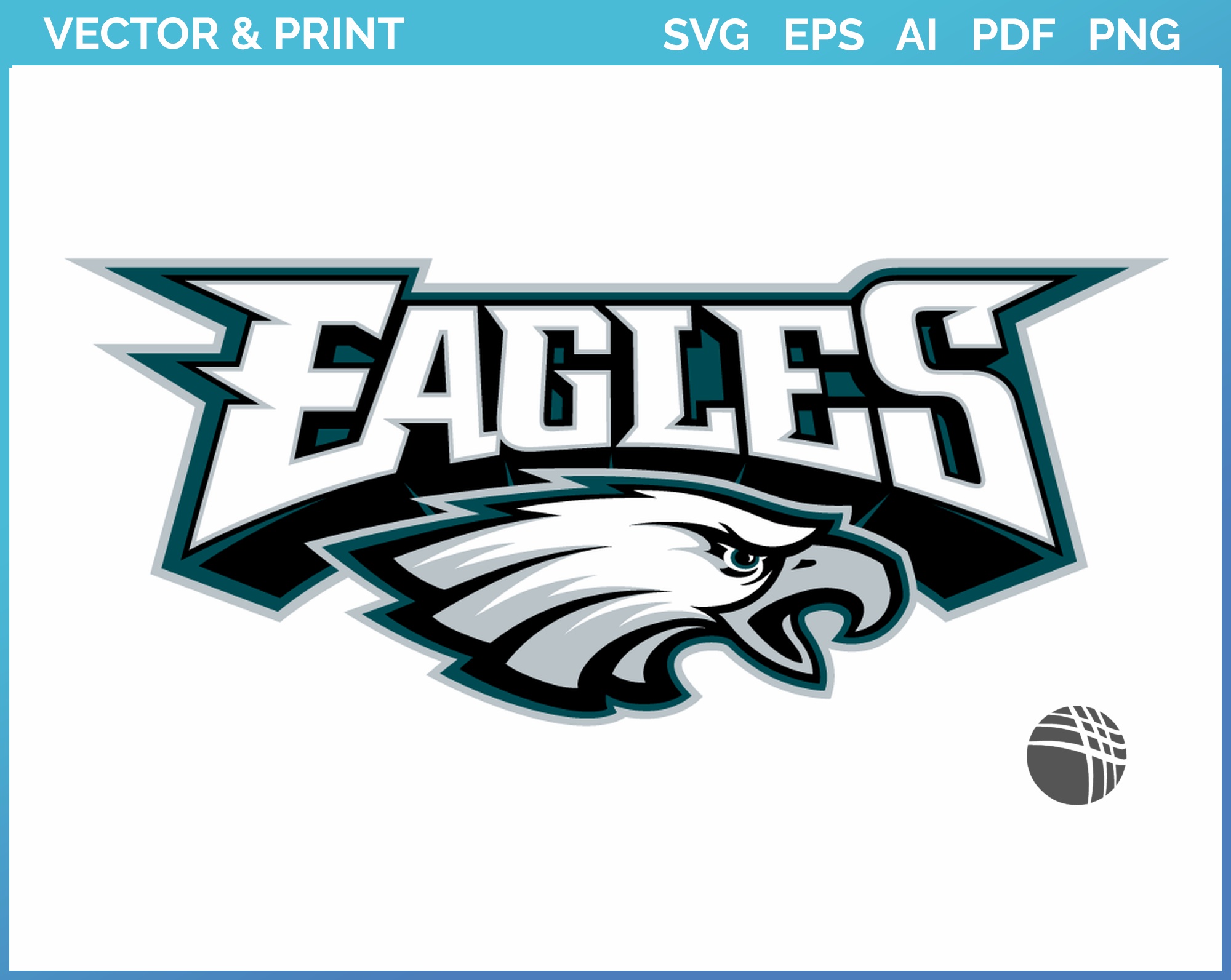 Philadelphia Eagles - Alternate Logo (1996) - Football Sports