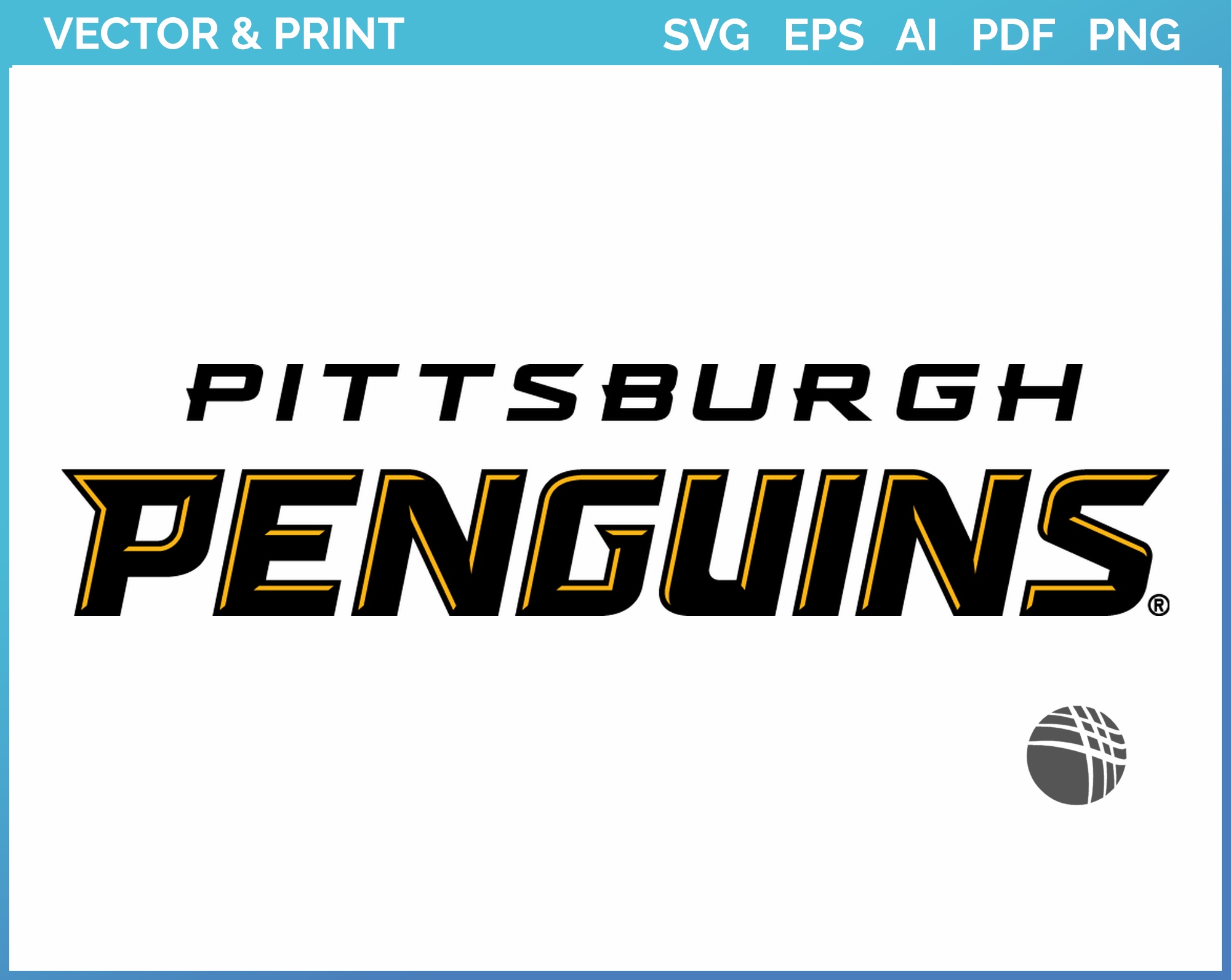 Pittsburgh Penguins Logo SVG, Pittsburgh Penguins Hockey