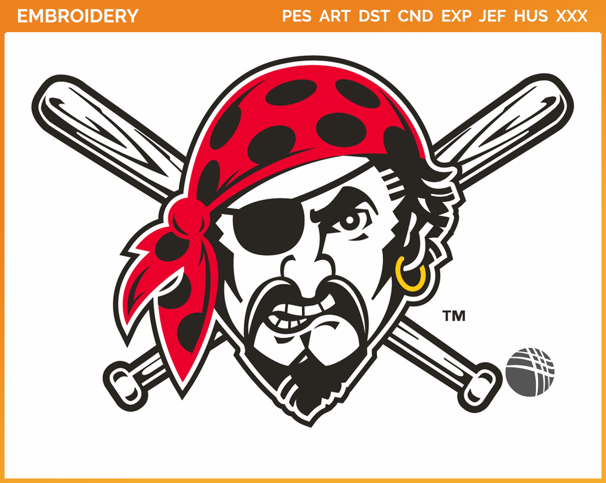 Pittsburgh Pirates Cap Insignia Logo PNG vector in SVG, PDF, AI