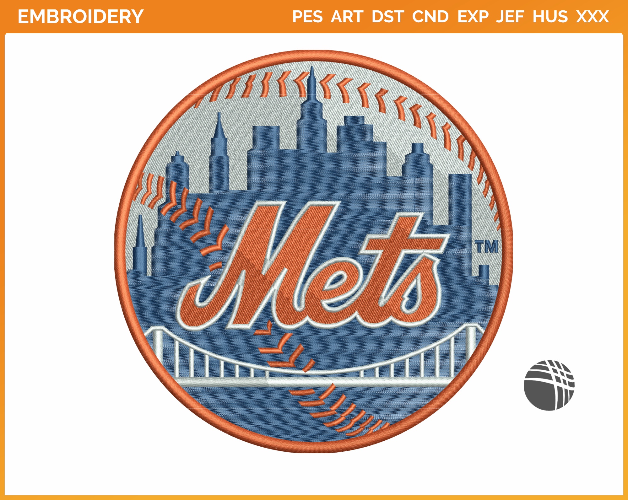 Ny Mets Embroidery 