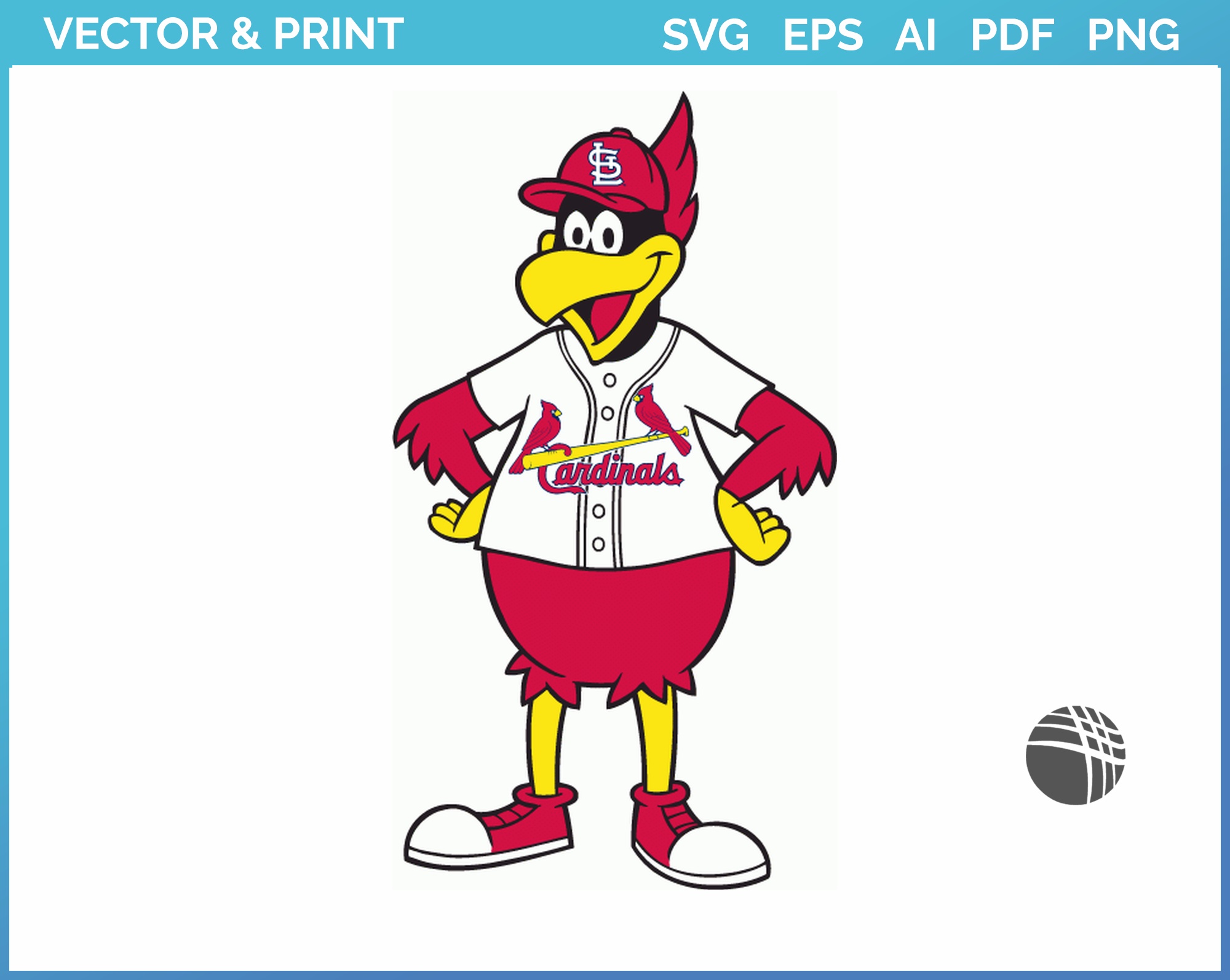 St Louis Cardinals SVG MLB Baseball Team Graphic Design File