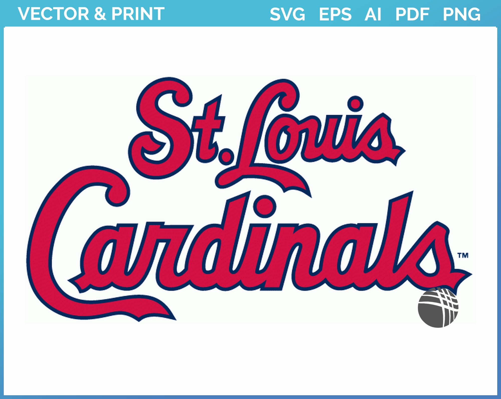 St. Louis Cardinals - Alternate Logo (1998) - Baseball Sports Vector SVG  Logo in 5 formats