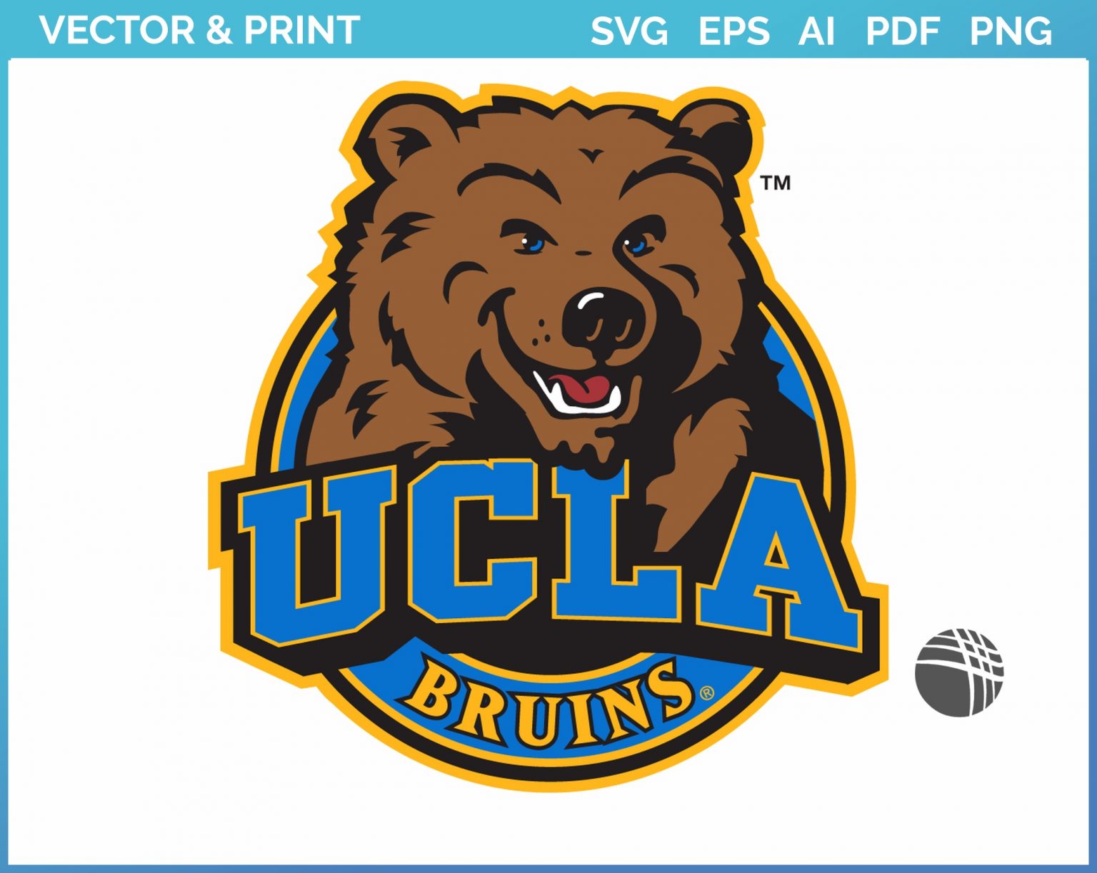 UCLA Bruins - Alternate Logo (2004) - College Sports Vector SVG Logo in ...